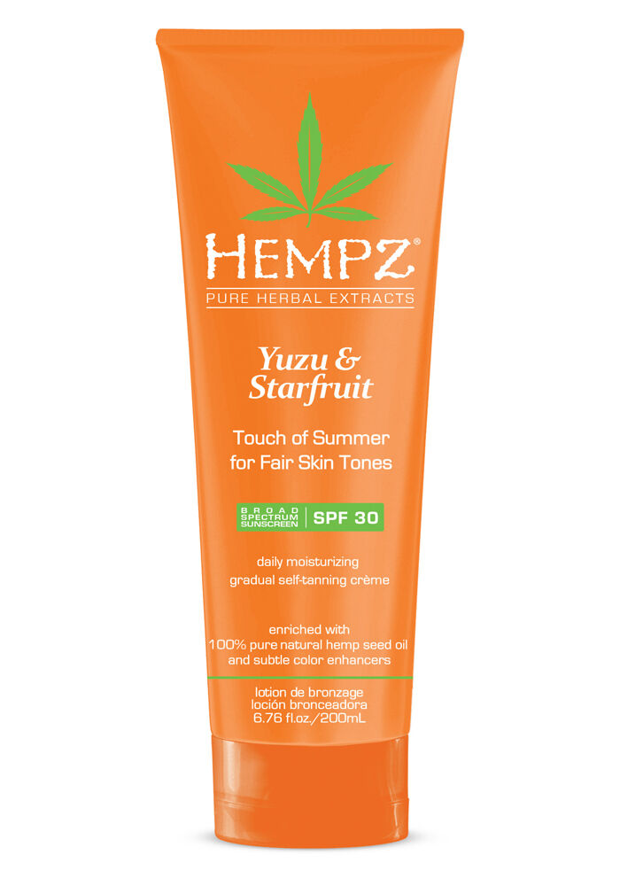 Hempz Yuzu & Starfruit Moisturizing Self-Tanning Crème with