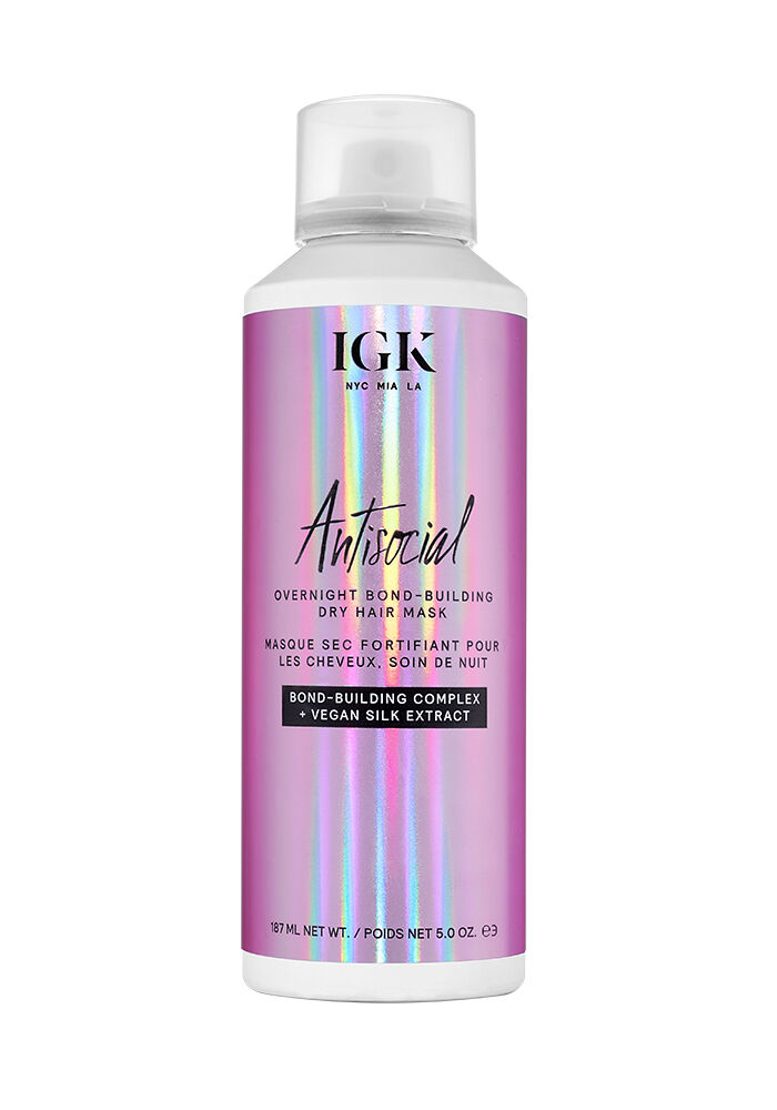 IGK Antisocial Overnight Bond Building Dry Hair Mask SalonCentric