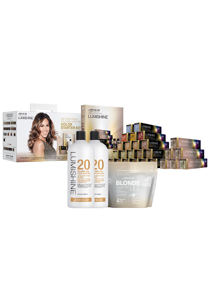 Joico Lumishine Repair + Permanent Creme Hair Color 2.5 Oz – Choose Your Shade
