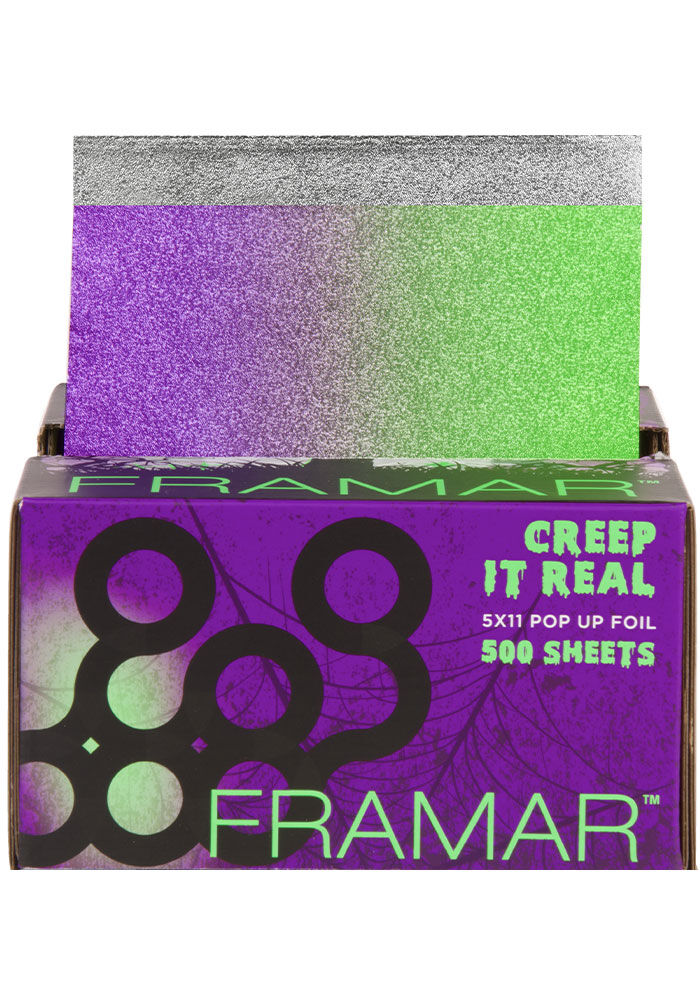 Framar Star Struck Silver Embossed Foil Roll - Medium 320 ft.