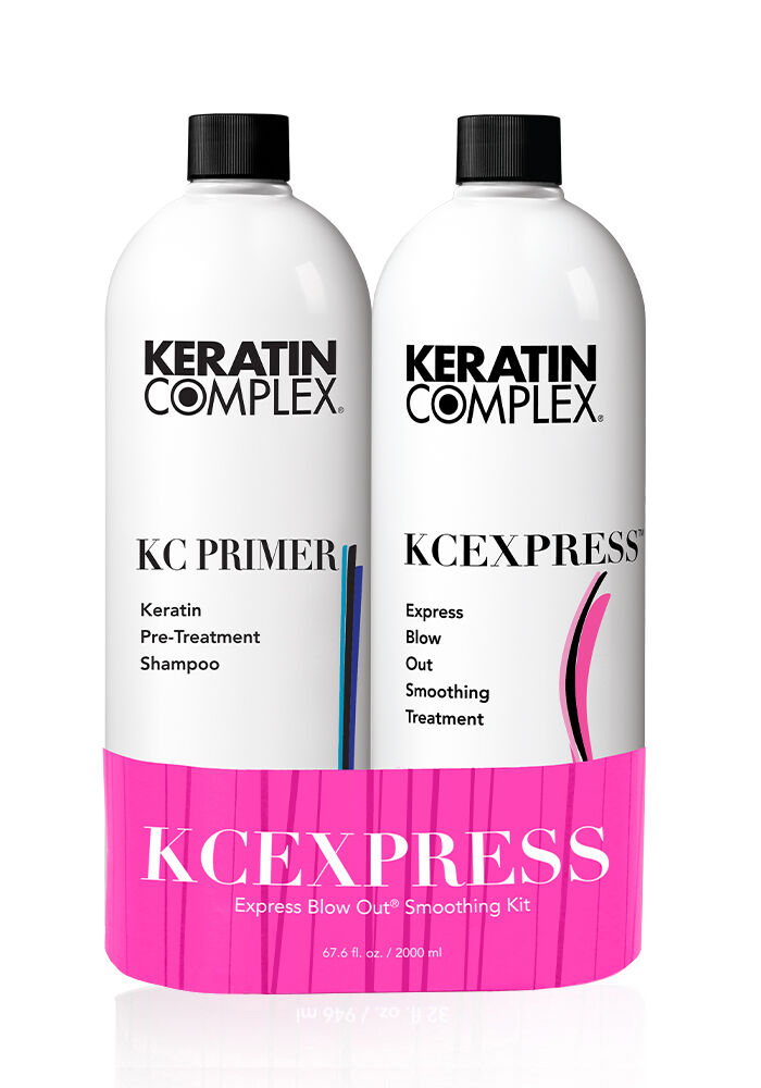 Keratin Complex EBO Express Blow Out Smoothing Treatment 33.8 oz. Banded Duo