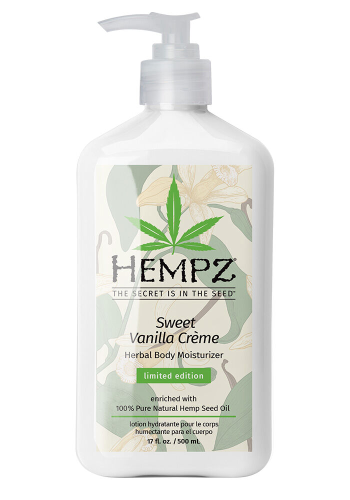 Hempz Sweet Vanilla Cream Herbal Body Moisturizer