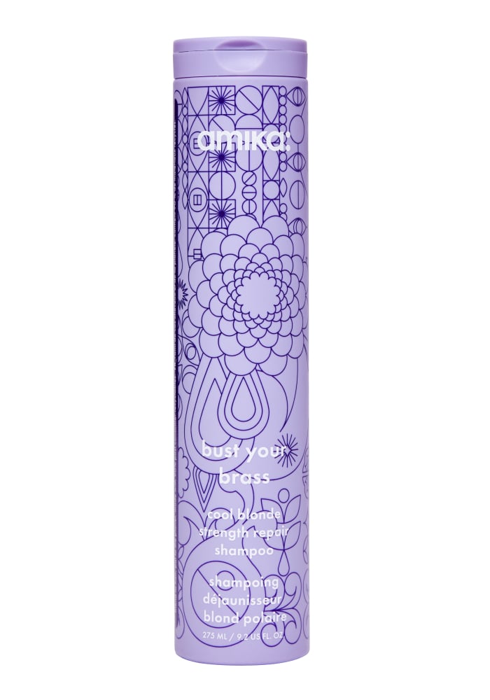 amika bust your brass cool blonde repair shampoo