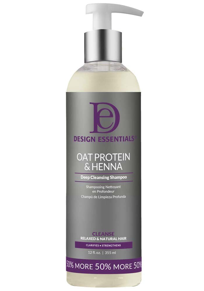 Oat Protein & Henna Deep Cleansing Shampoo