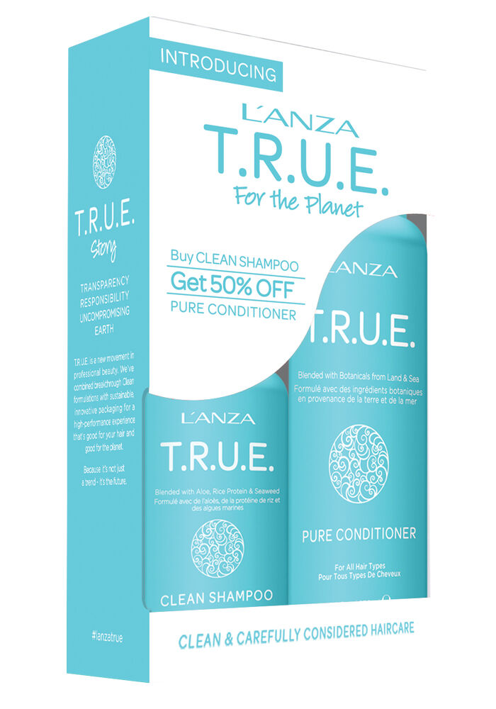 L'ANZA True Clean Shampoo and True Pure Conditioner