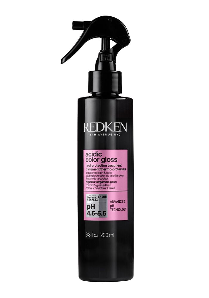 Acidic Color Gloss Heat Protection Leave In Treatment