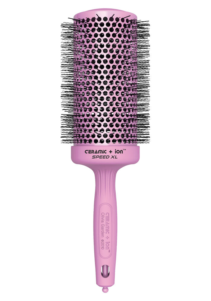 Olivia Garden Blossom Ceramic + Ion Speed Brush XL