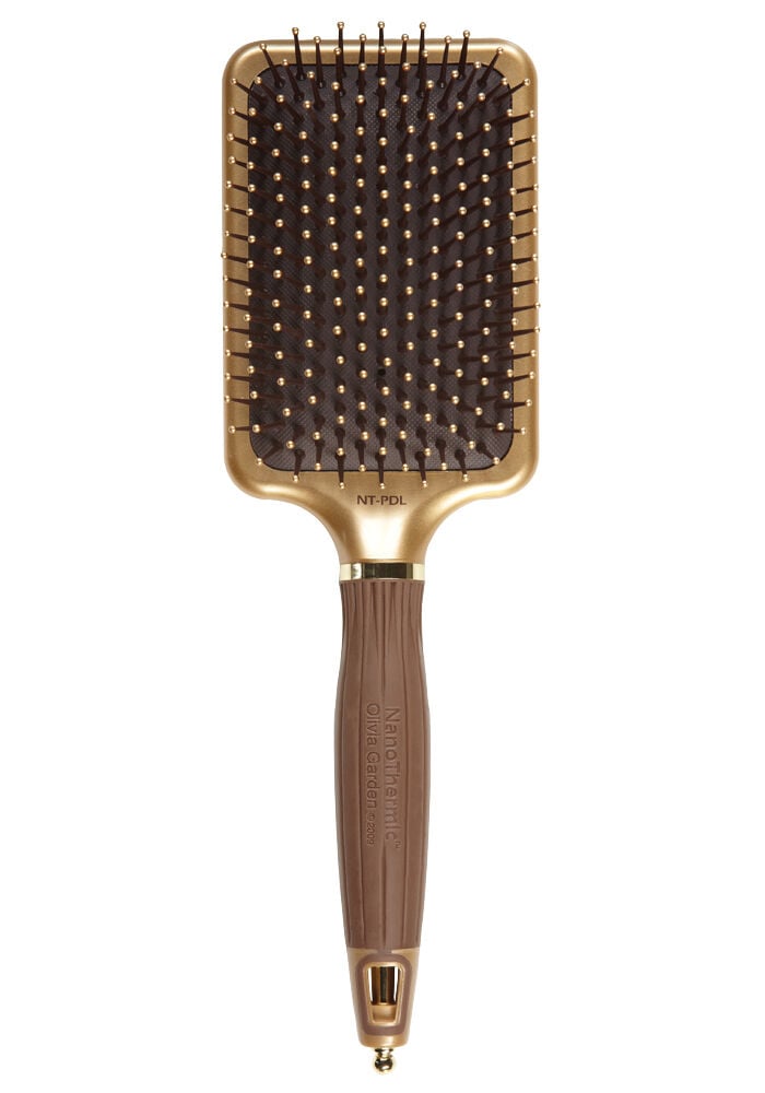 SER117 HighClass起毛CLASSIC 3ｘ3ｍｍオーダー料込 Olivia Garden NanoThermic Styler Paddle Brush