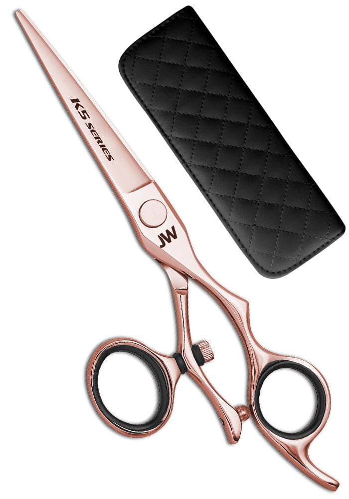 JW Shears K5 Rose Gold Swivel Shear